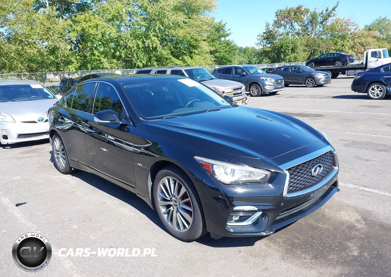 2018 Infiniti Q50 2.0T Luxe VIN:JN1CV7AR2JM280151 - 1