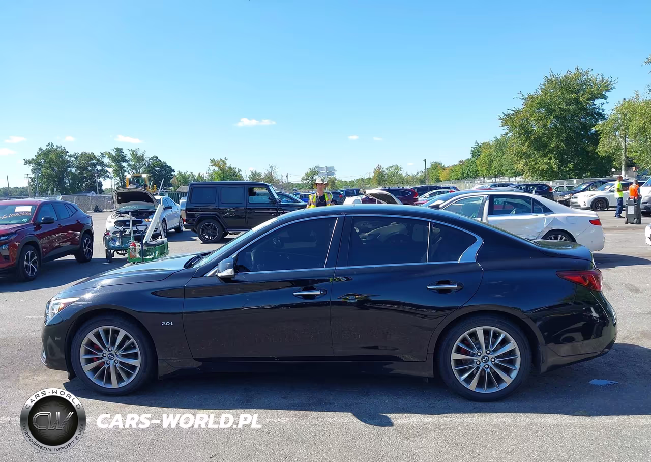 2018 Infiniti Q50 2.0T Luxe VIN:JN1CV7AR2JM280151 - 14