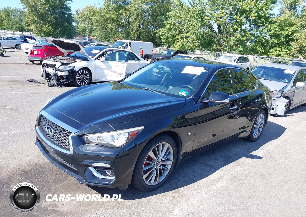 2018 Infiniti Q50 2.0T Luxe VIN:JN1CV7AR2JM280151 - 2