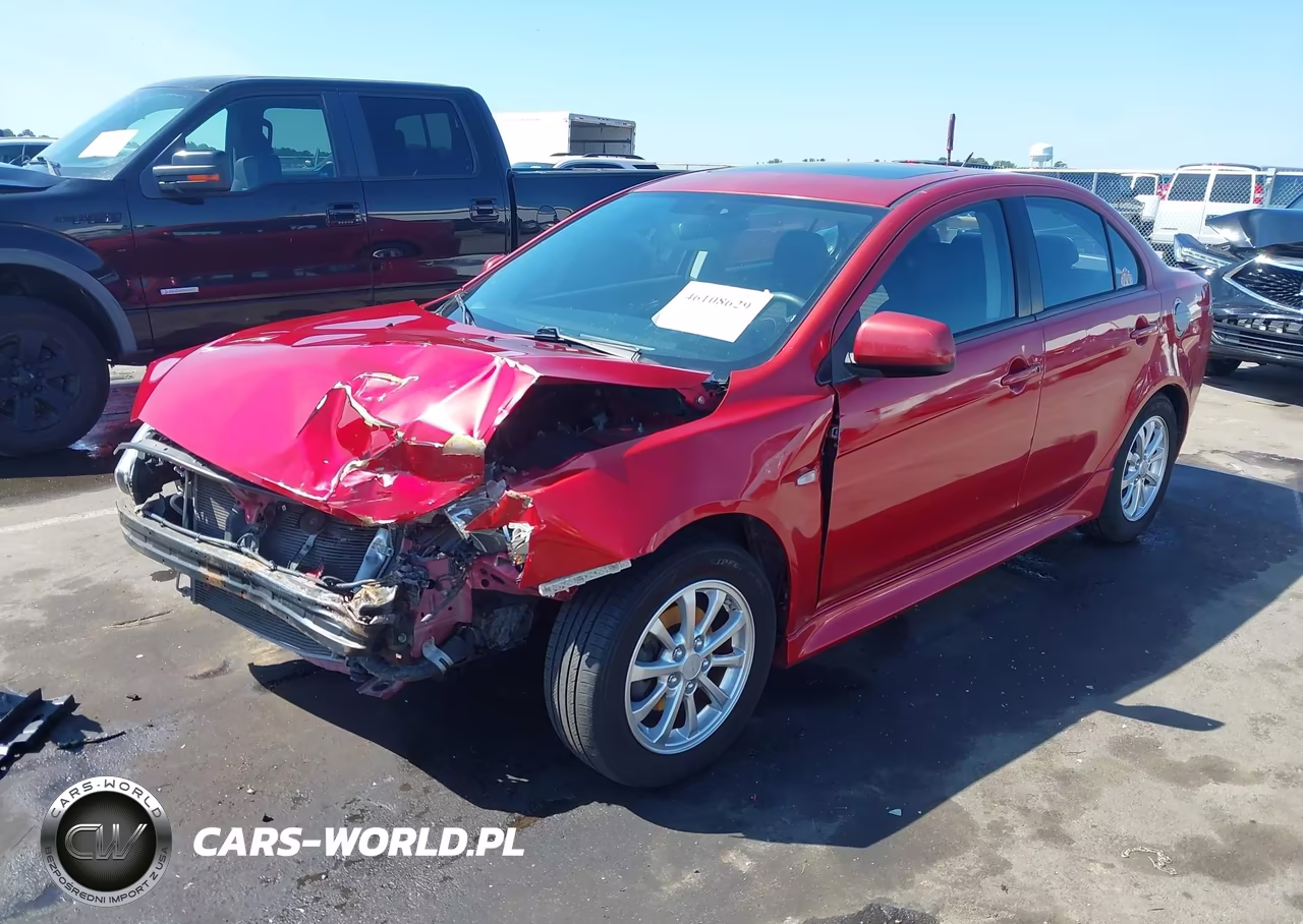 2013 Mitsubishi Lancer Es VIN:JA32U2FUXDU017842 - 2