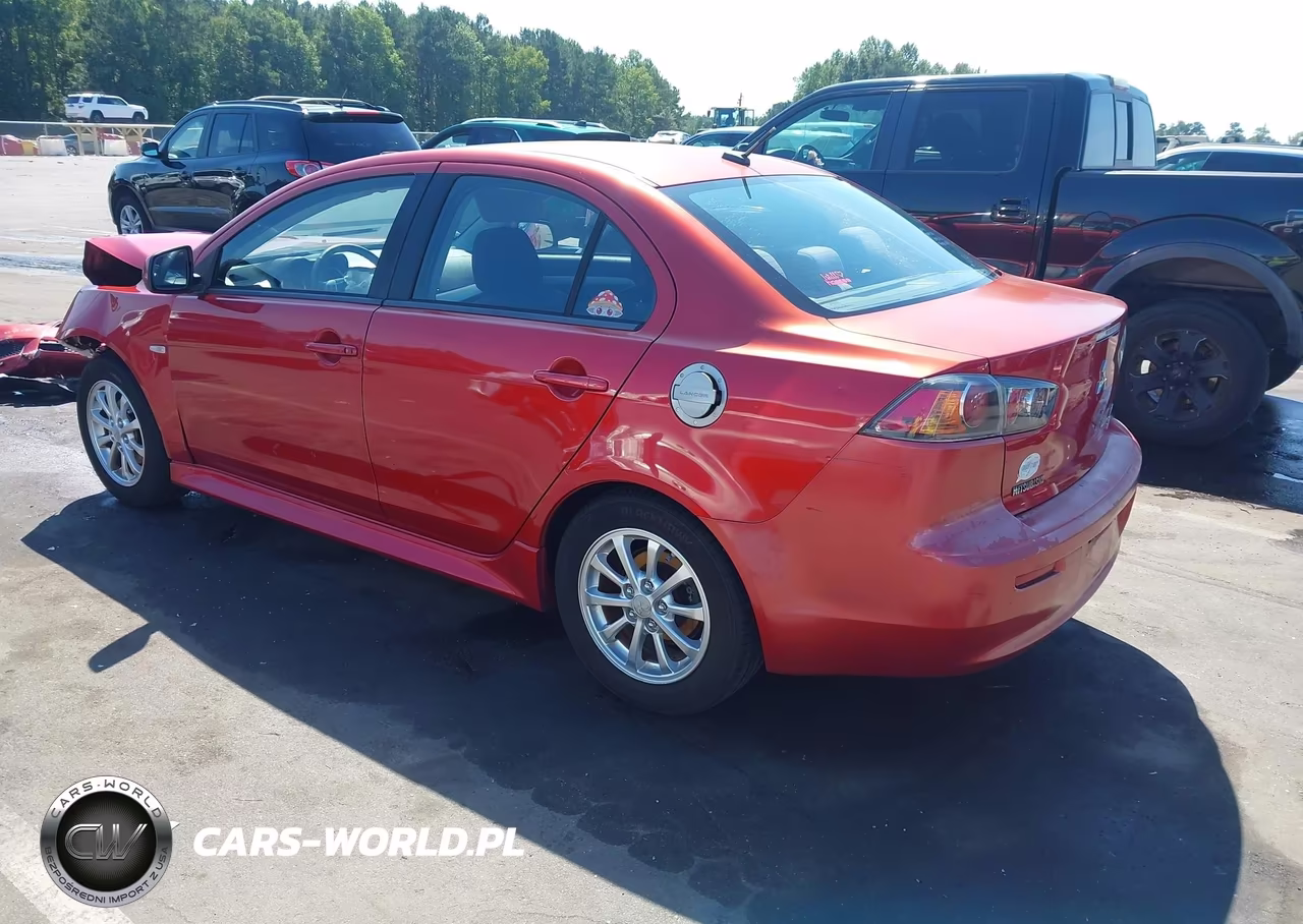 2013 Mitsubishi Lancer Es VIN:JA32U2FUXDU017842 - 3