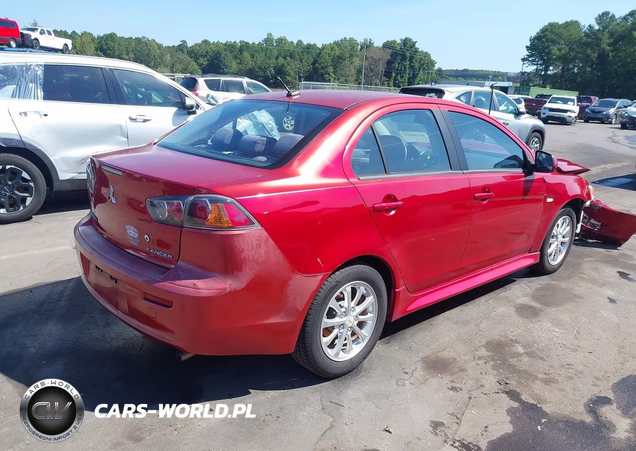 2013 Mitsubishi Lancer Es VIN:JA32U2FUXDU017842 - 4