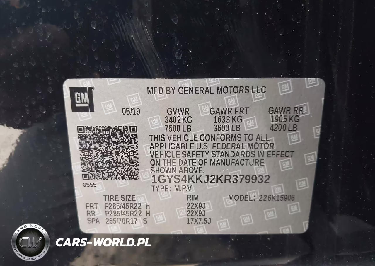2019 Cadillac Escalade Esv Platinum VIN:1GYS4KKJ2KR379932 - 9