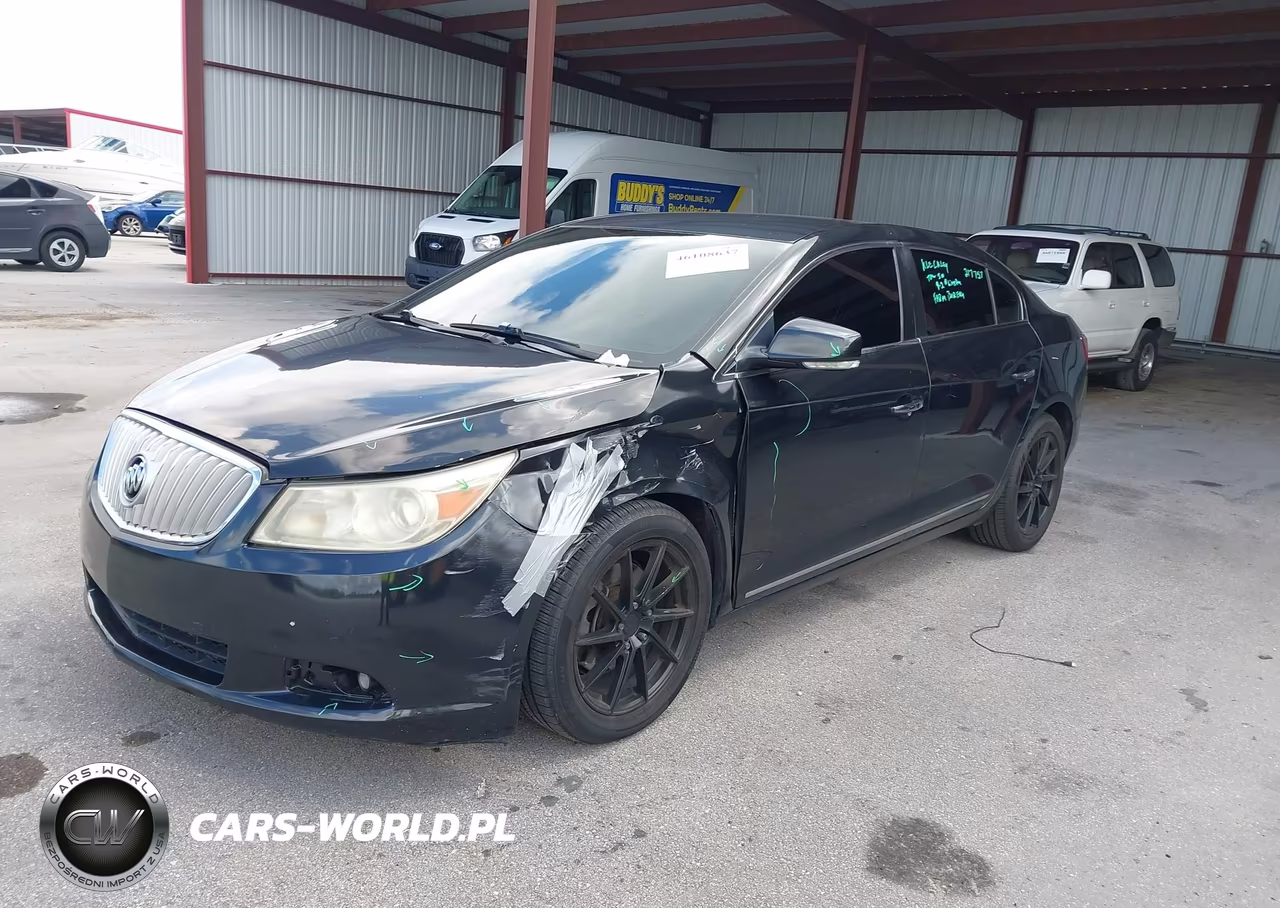 2010 Buick Lacrosse Cxs VIN:1G4GE5EV2AF285750 - 2