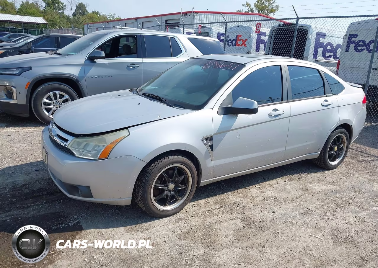 2008 Ford Focus Se-Ses VIN:1FAHP35N78W133194 - 2