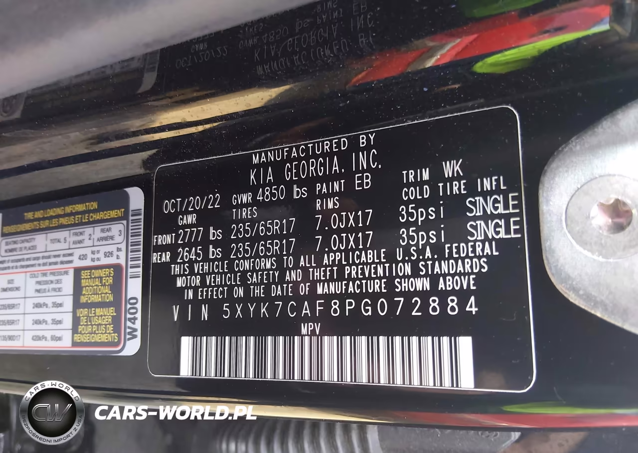 2023 Kia Sportage X-Pro VIN:5XYK7CAF8PG072884 - 9