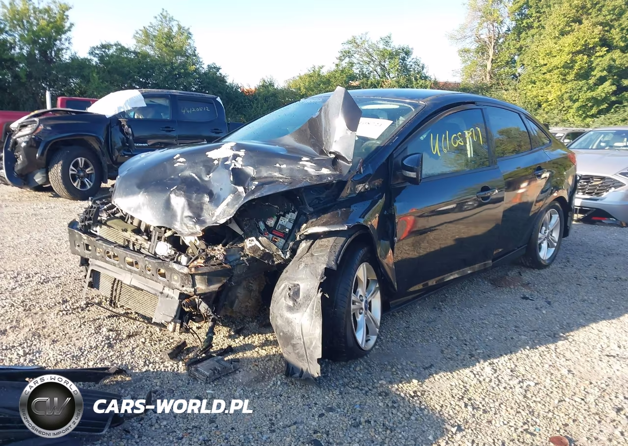 2014 Ford Focus Se VIN:1FADP3F21EL206155 - 2