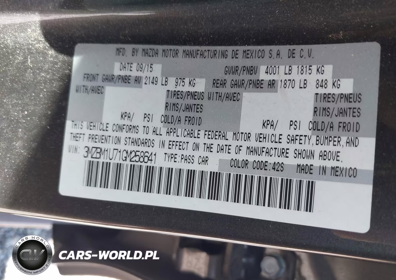 2016 Mazda Mazda3 I Sport VIN:3MZBM1U71GM258641 - 9
