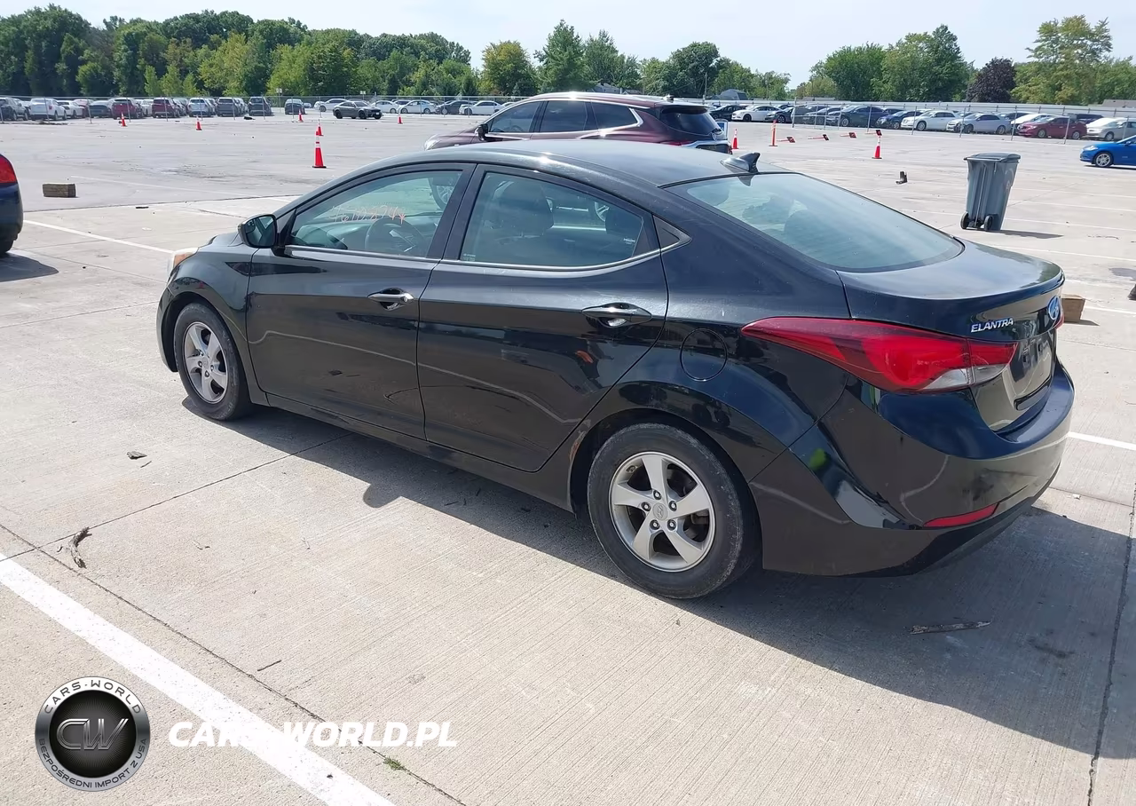 2014 Hyundai Elantra Se VIN:5NPDH4AE4EH533460 - 3