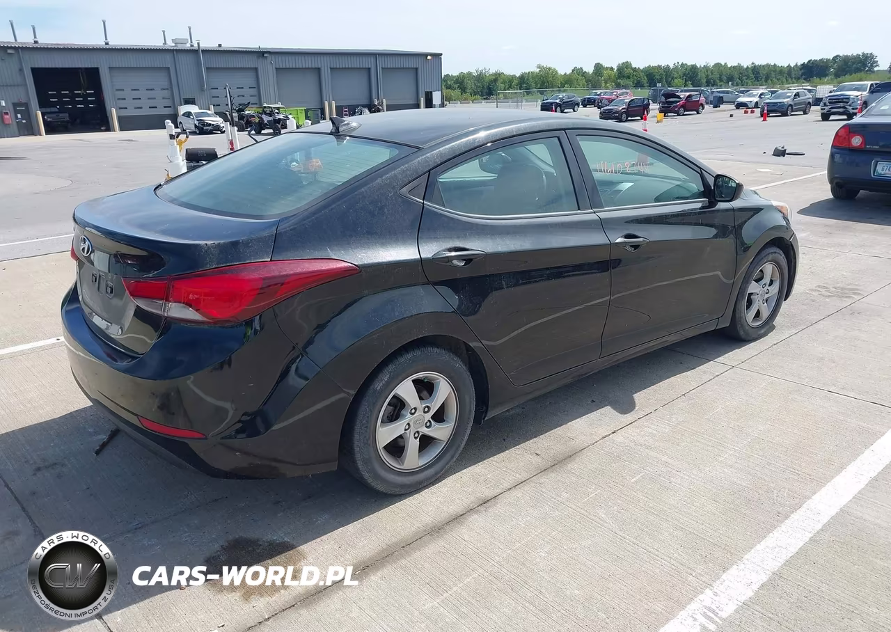 2014 Hyundai Elantra Se VIN:5NPDH4AE4EH533460 - 4