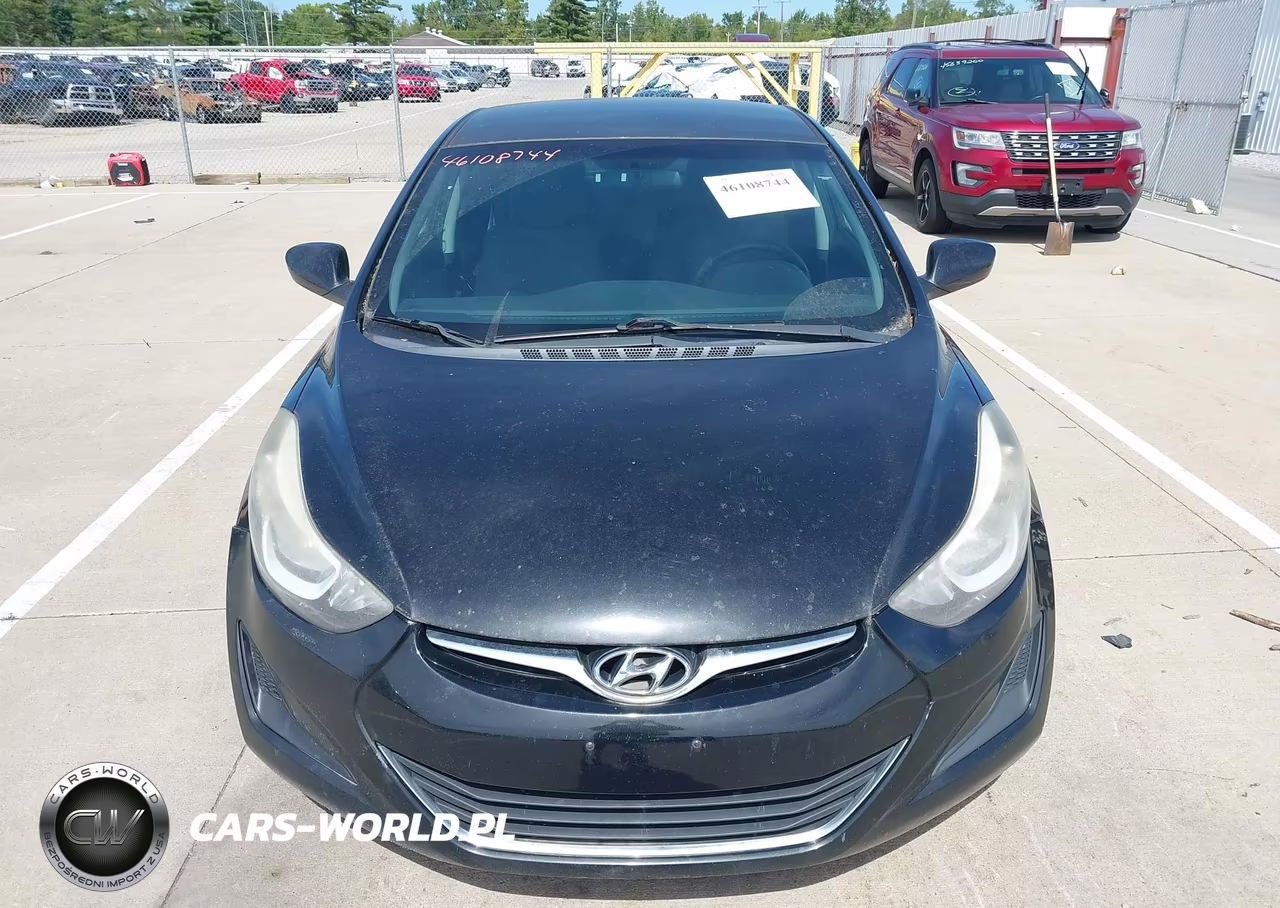 2014 Hyundai Elantra Se VIN:5NPDH4AE4EH533460 - 6