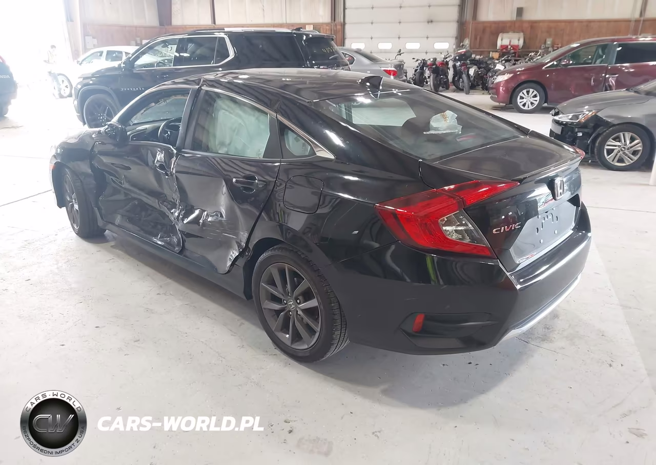2019 Honda Civic Ex VIN:19XFC1F33KE203015 - 3