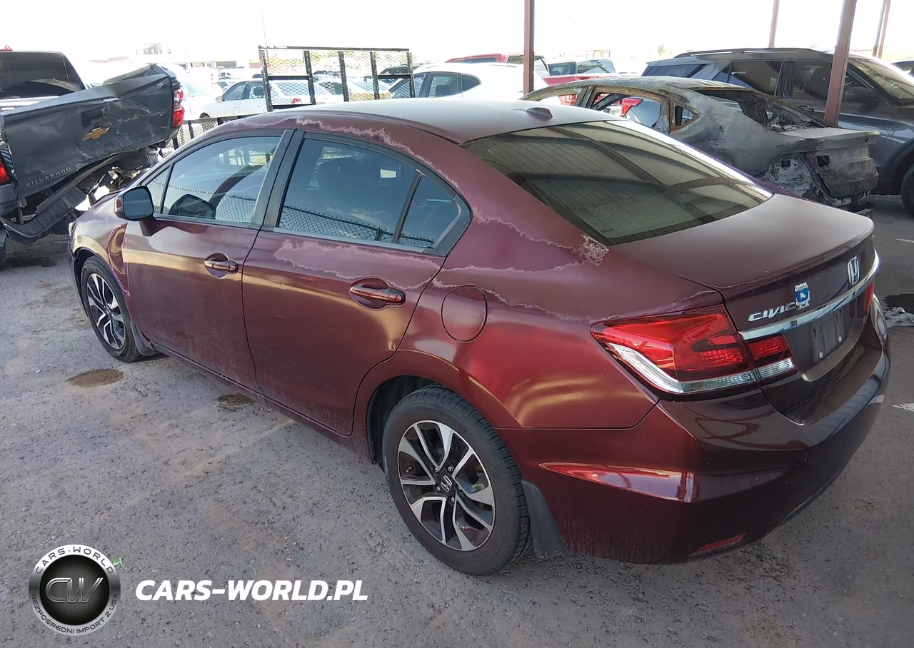 2013 Honda Civic Ex-L VIN:2HGFB2F94DH507086 - 3