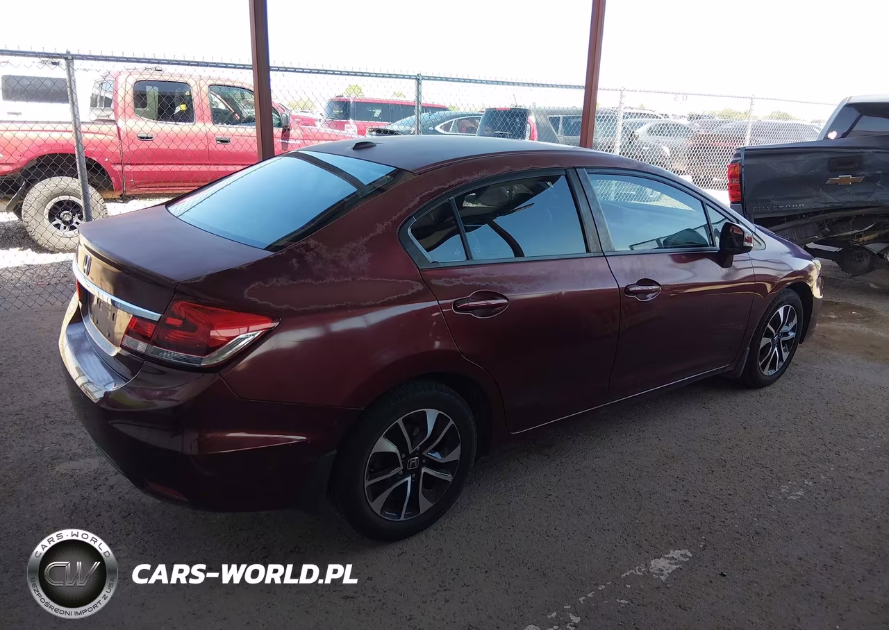 2013 Honda Civic Ex-L VIN:2HGFB2F94DH507086 - 4