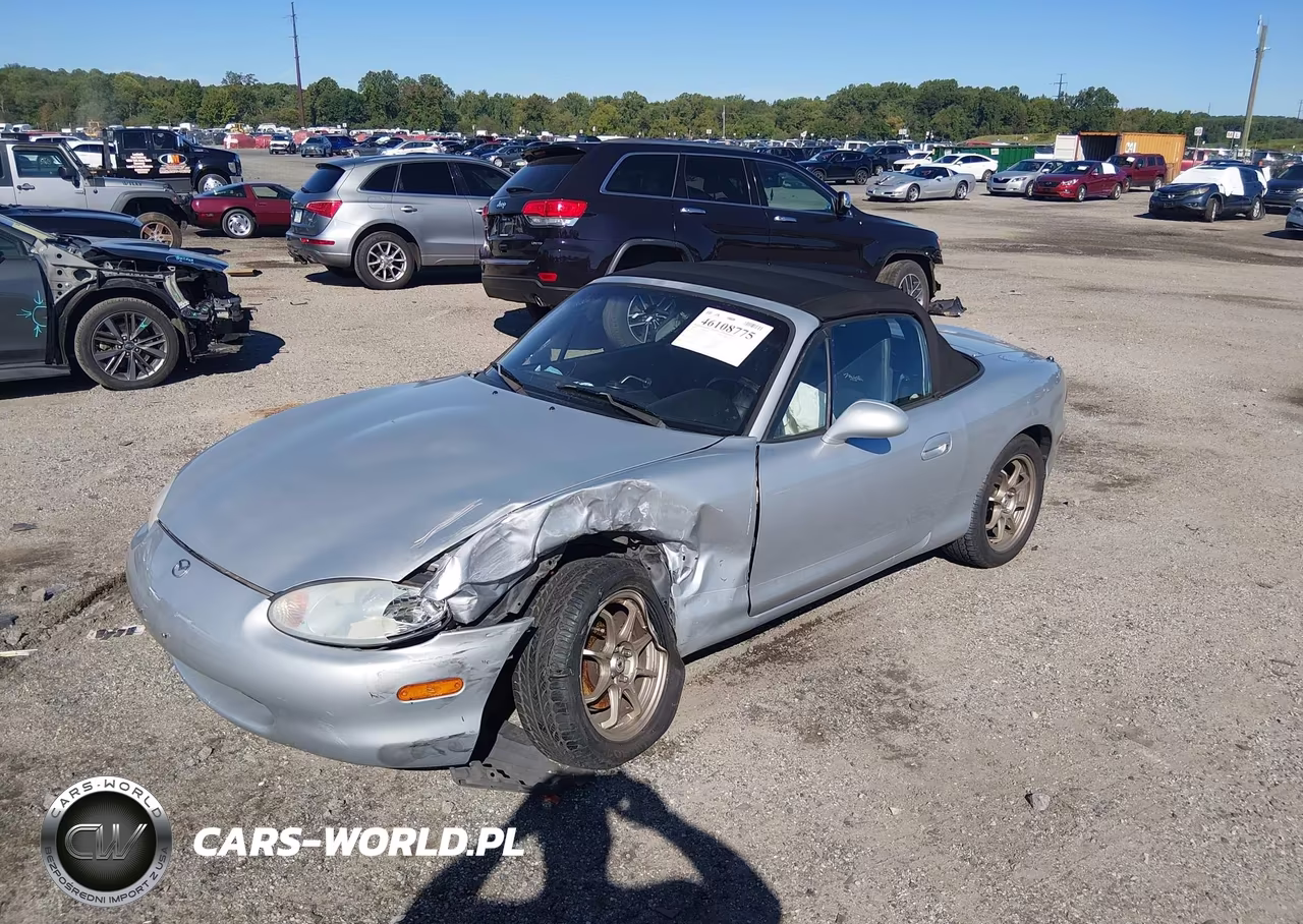 1999 Mazda Mx-5 Miata Leather Pkg-Popular Equipment Pkg-Sports Pkg-Touring Pkg VIN:JM1NB3539X0126615 - 2