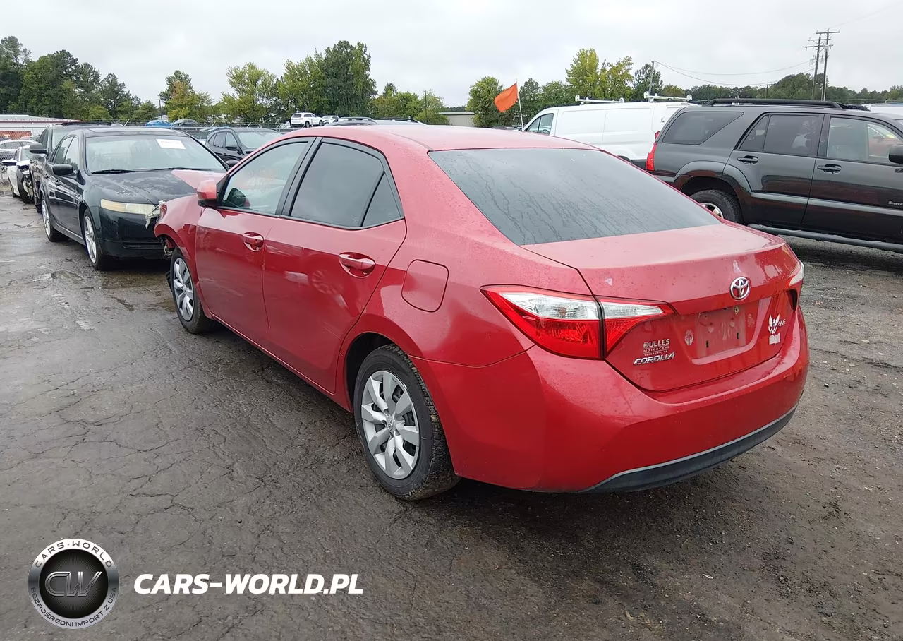 2016 Toyota Corolla Le VIN:2T1BURHE7GC565587 - 3