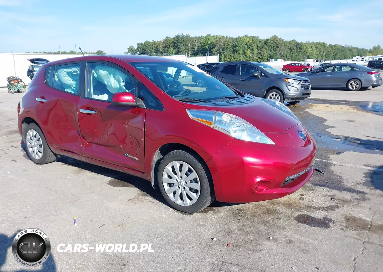 2013 Nissan Leaf S VIN:1N4AZ0CP4DC421460 - 1