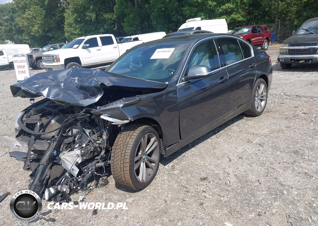2017 BMW 330I VIN:WBA8B9G58HNU49733 - 2