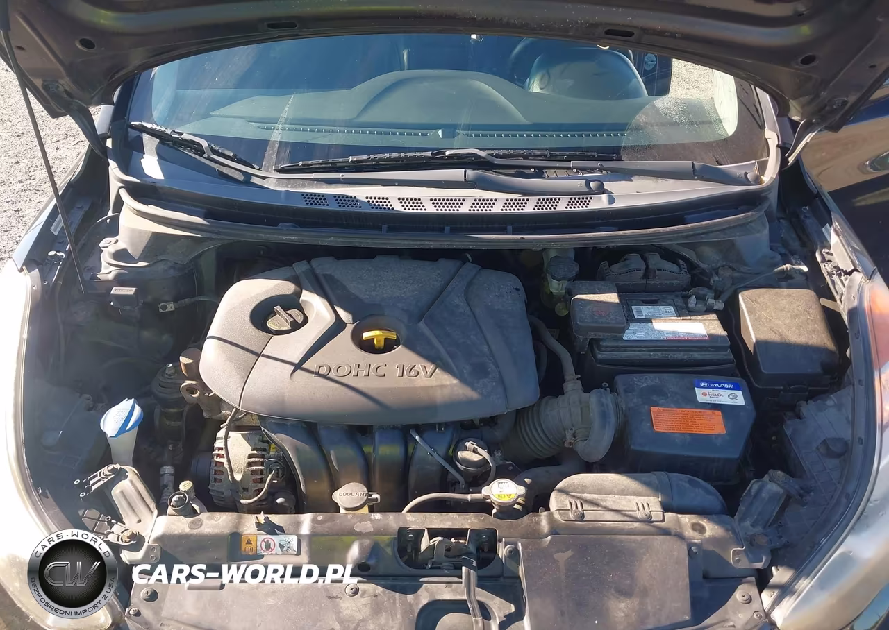 2013 Hyundai Elantra Gls VIN:KMHDH4AE9DU745481 - 10