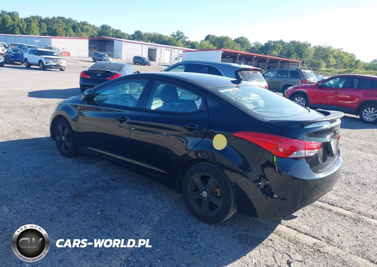 2013 Hyundai Elantra Gls VIN:KMHDH4AE9DU745481 - 3