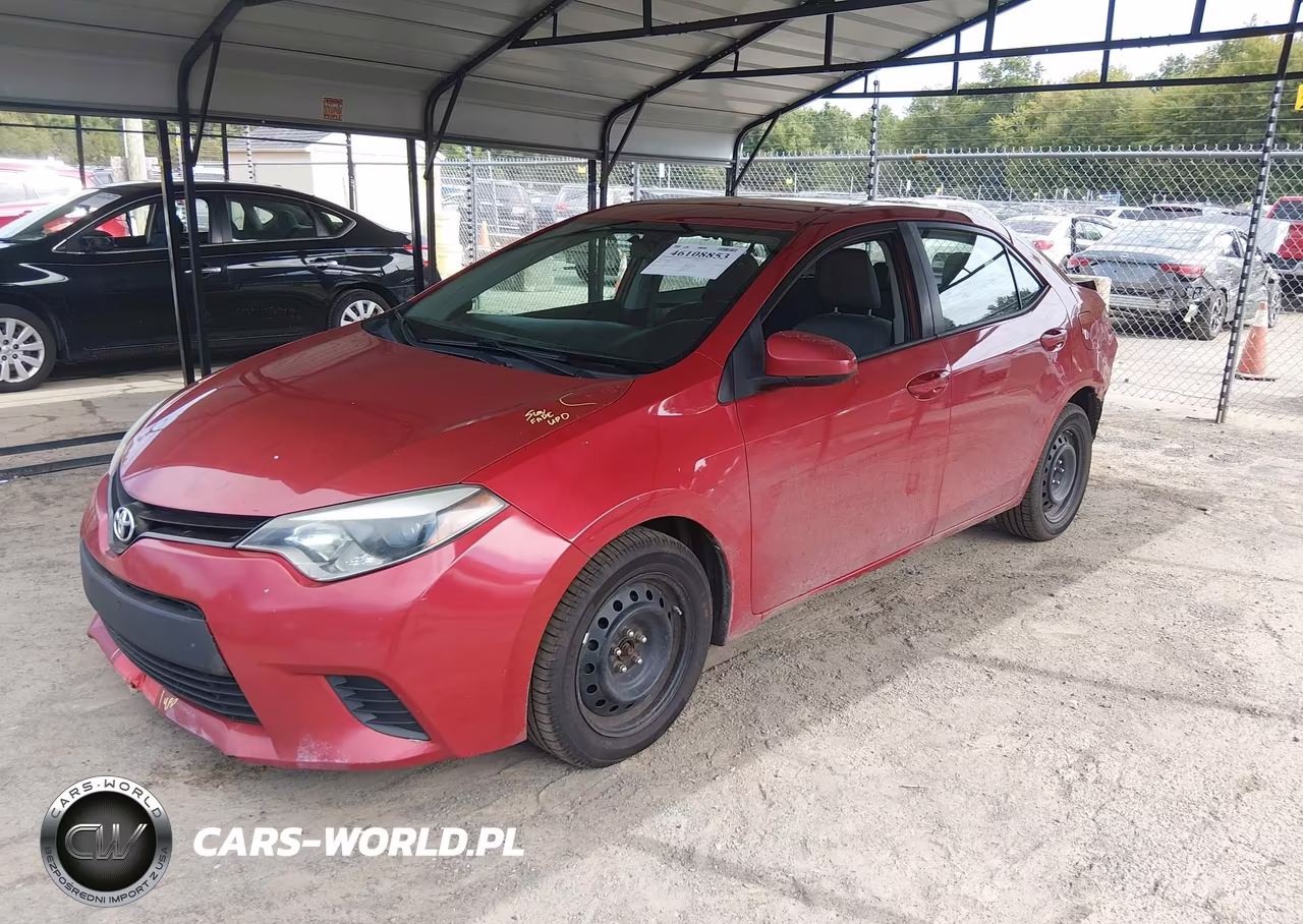 2014 Toyota Corolla Le VIN:2T1BURHE8EC133278 - 2