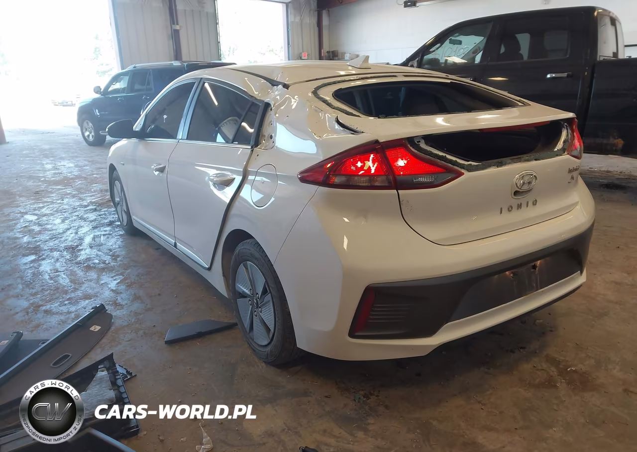 2020 Hyundai Ioniq Hybrid Se VIN:KMHC75LC2LU231180 - 3