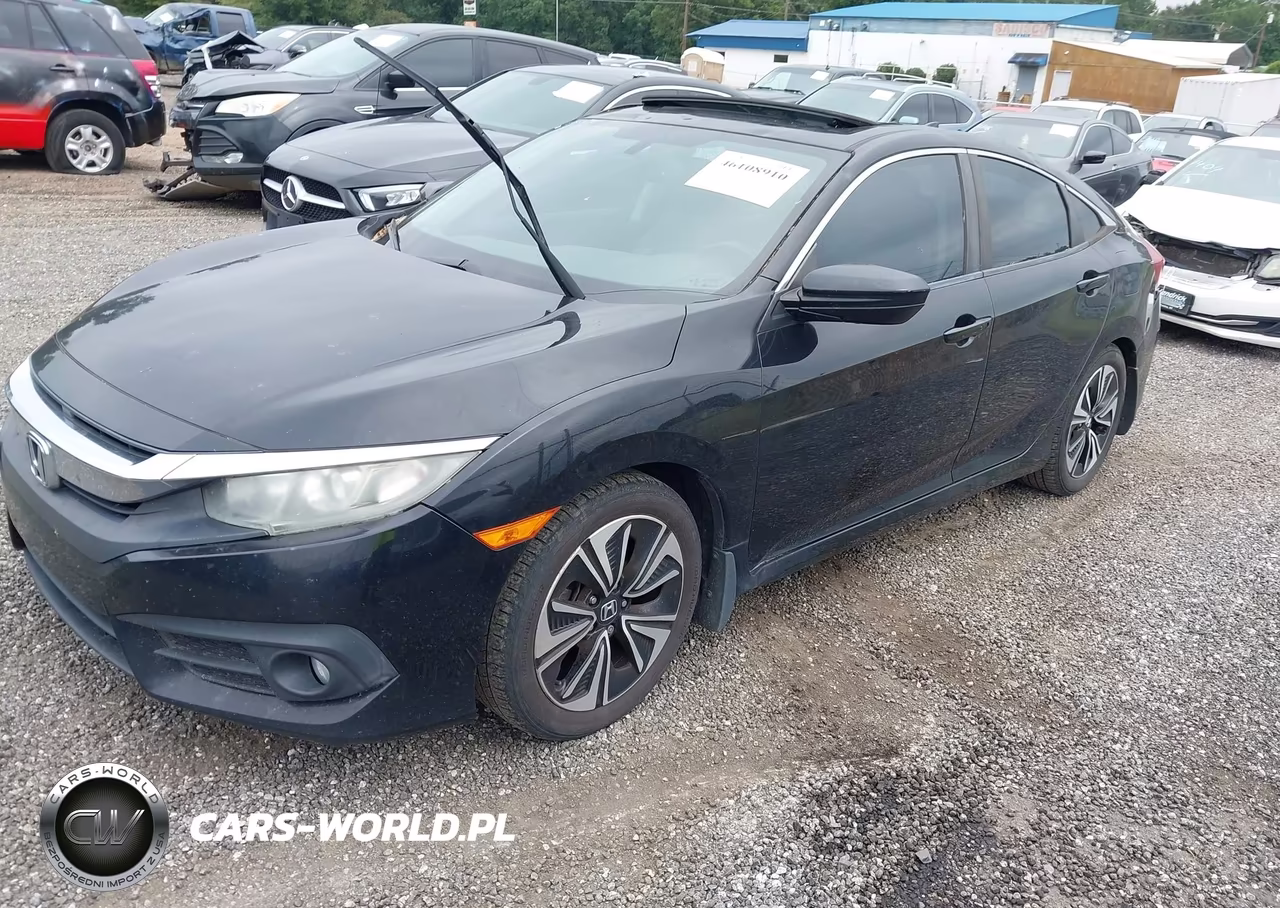 2016 Honda Civic Ex-L VIN:2HGFC1F74GH633118 - 2
