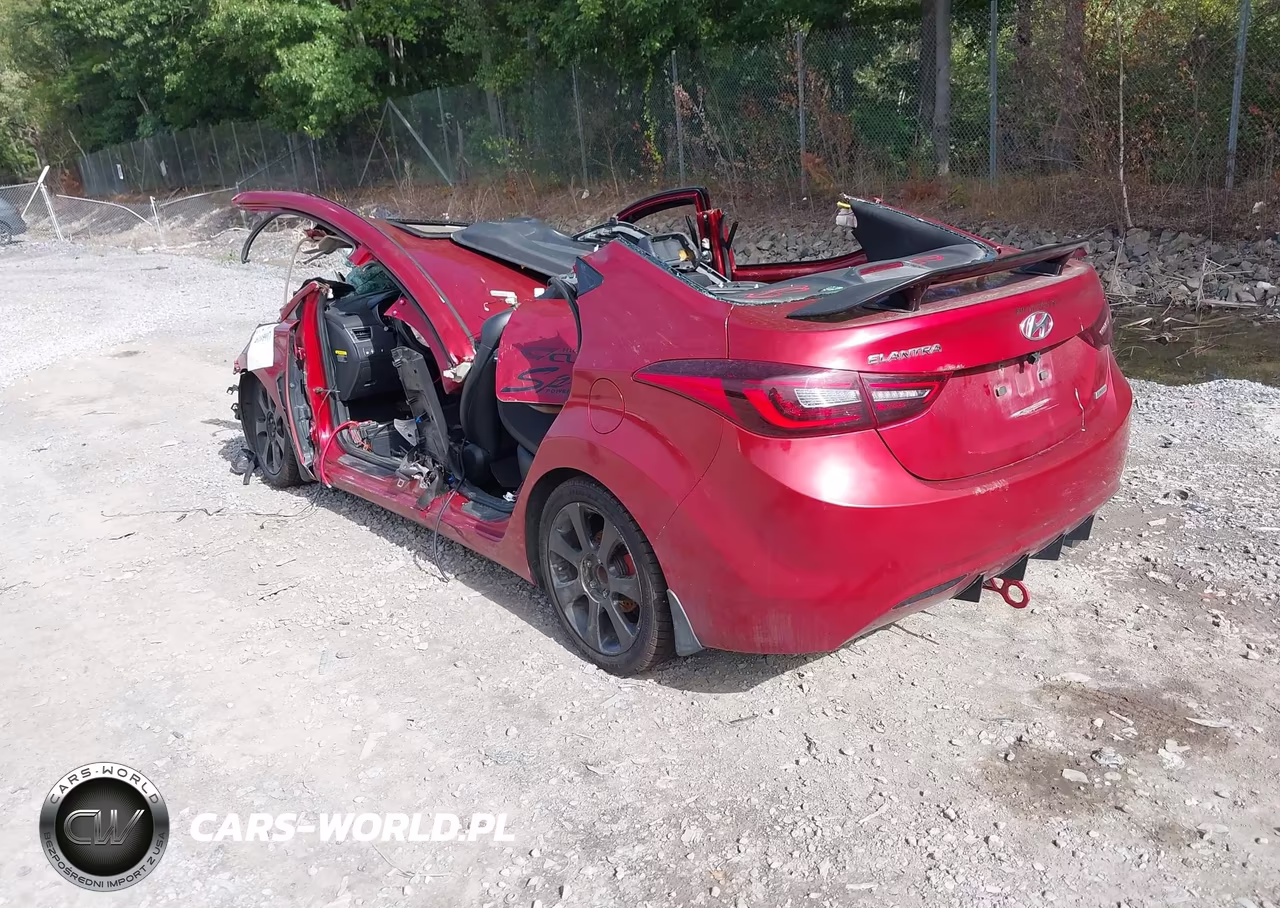 2012 Hyundai Elantra Limited (Ulsan Plant) VIN:KMHDH4AE2CU250442 - 3