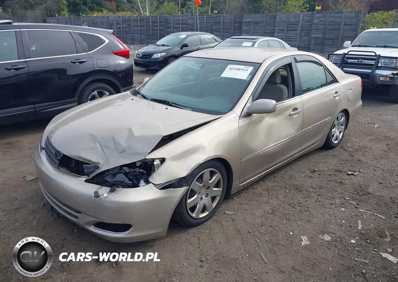 2002 Toyota Camry Xle VIN:4T1BE30K82U043179 - 2