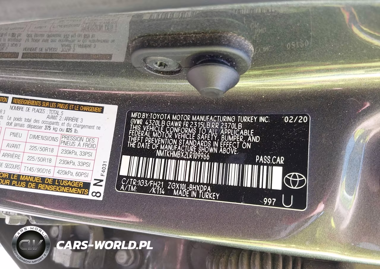 2020 Toyota C-Hr Le VIN:NMTKHMBX2LR109966 - 9