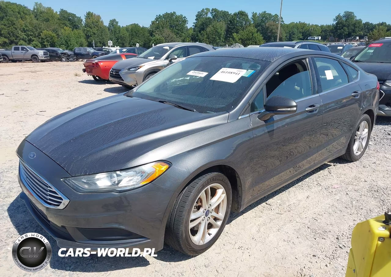 2018 Ford Fusion Se VIN:3FA6P0HD9JR271644 - 2