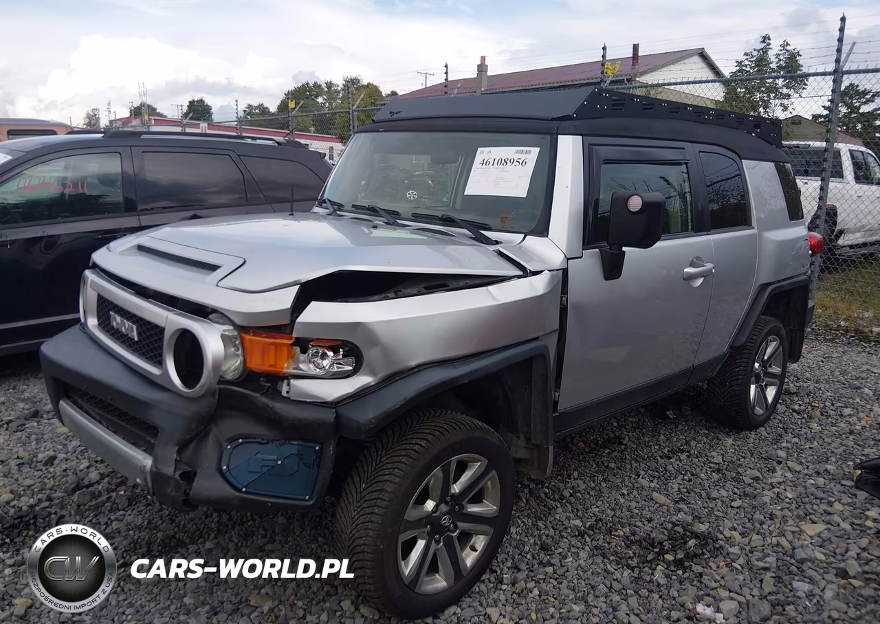 2007 Toyota Fj Cruiser VIN:JTEBU11F270076542 - 2