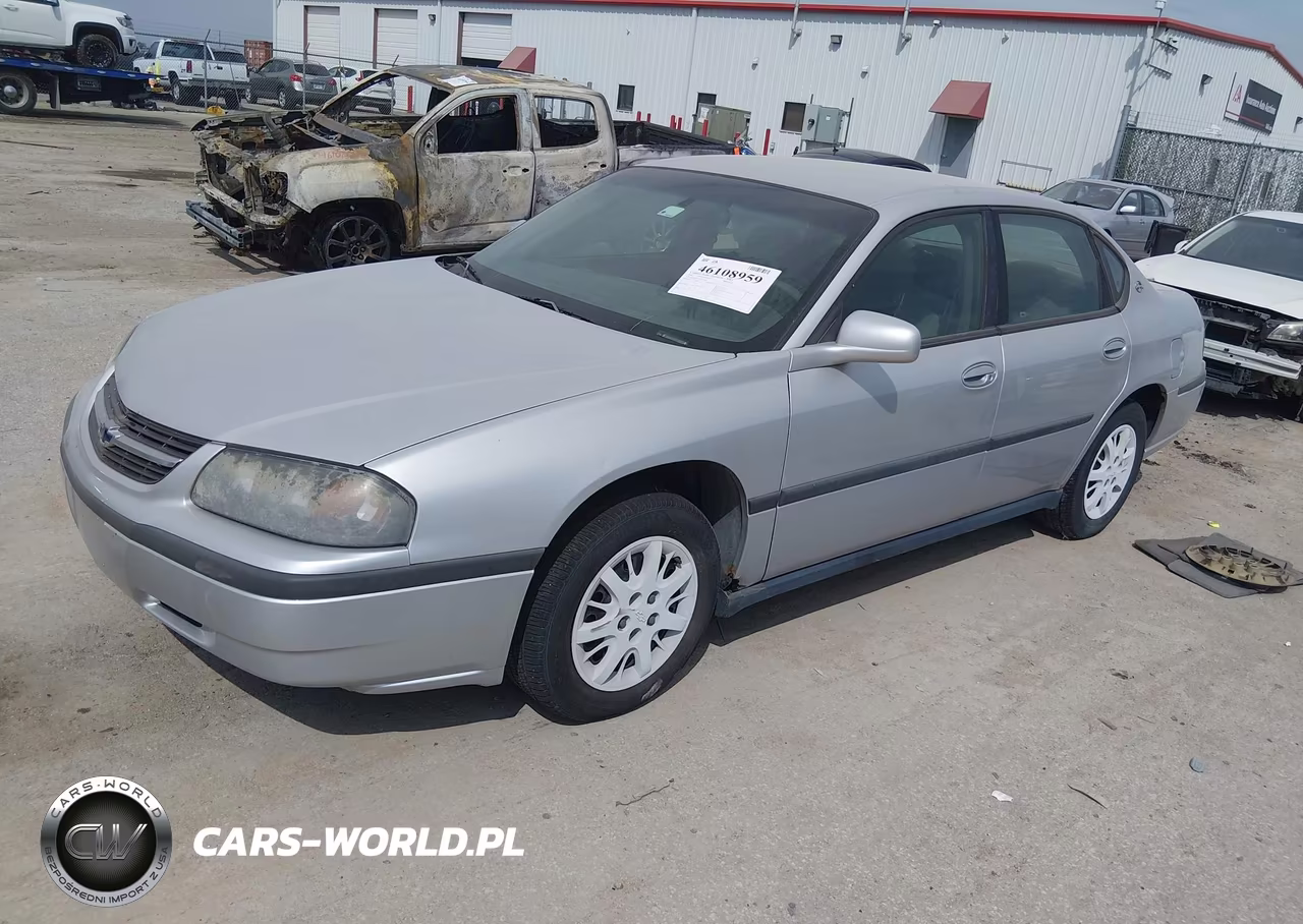 2003 Chevrolet Impala VIN:2G1WF52E639339198 - 2