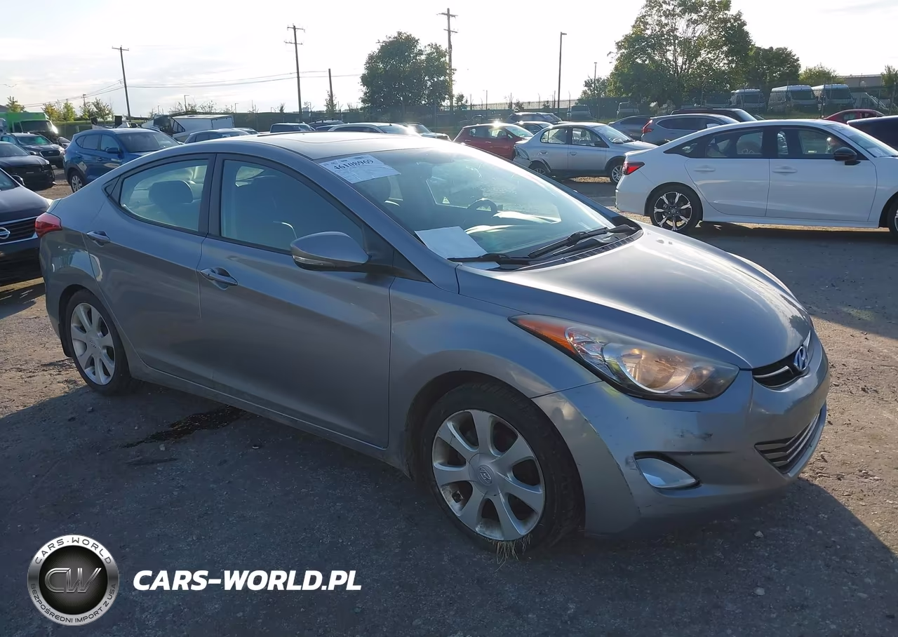 2012 Hyundai Elantra Limited (Ulsan Plant)