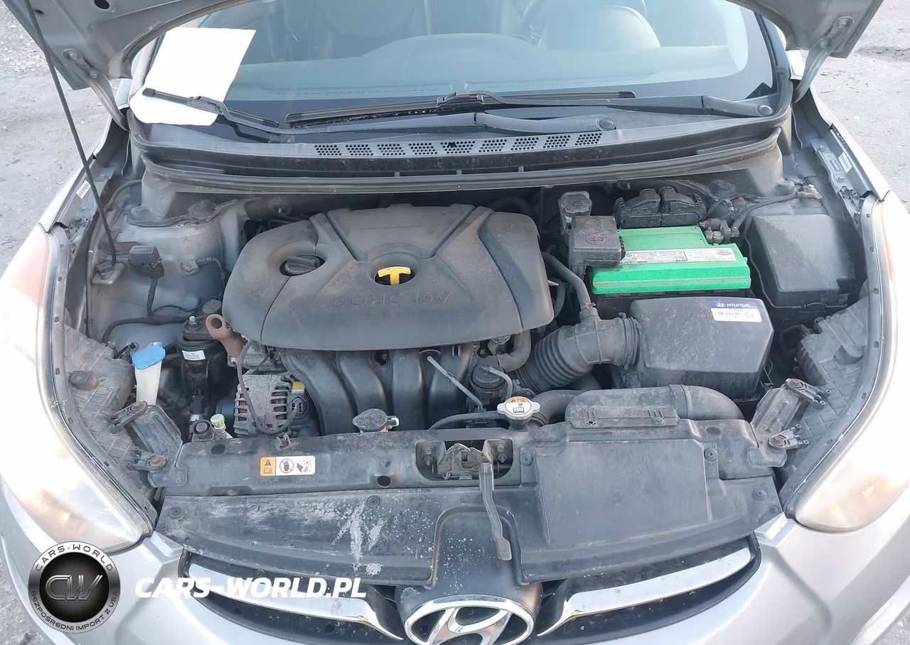 2012 Hyundai Elantra Limited (Ulsan Plant) VIN:KMHDH4AEXCU377486 - 10
