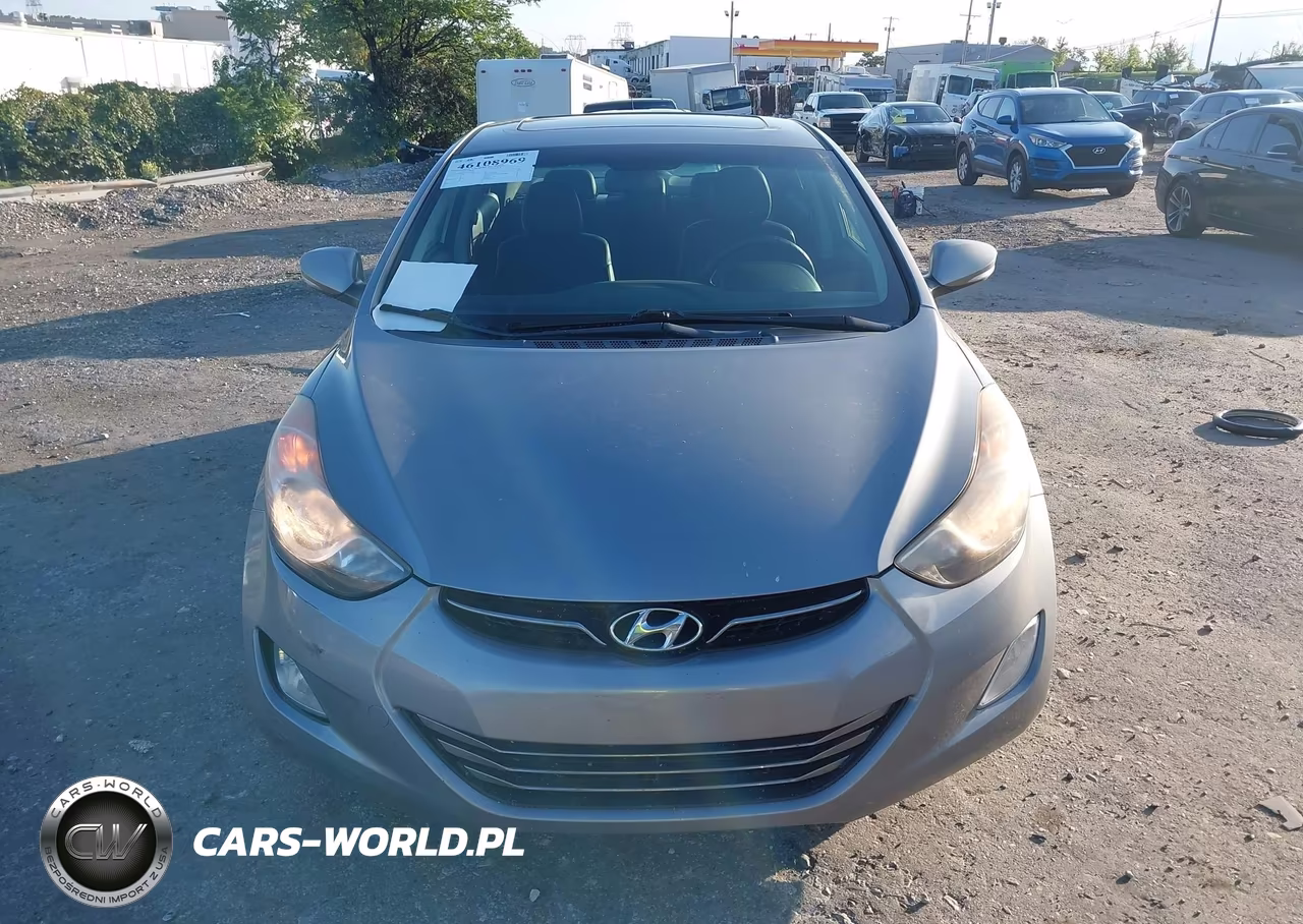 2012 Hyundai Elantra Limited (Ulsan Plant) VIN:KMHDH4AEXCU377486 - 13