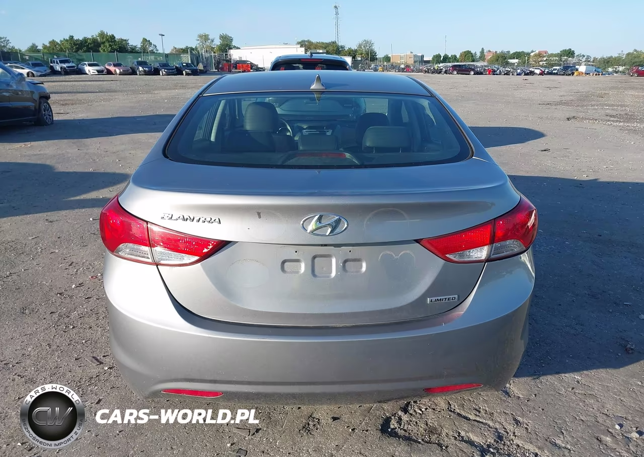 2012 Hyundai Elantra Limited (Ulsan Plant) VIN:KMHDH4AEXCU377486 - 17