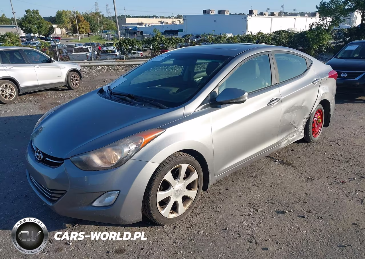 2012 Hyundai Elantra Limited (Ulsan Plant) VIN:KMHDH4AEXCU377486 - 2