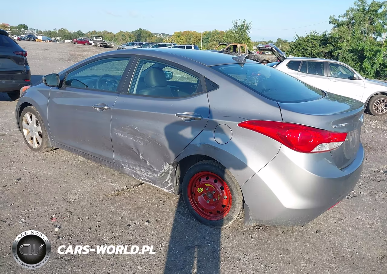 2012 Hyundai Elantra Limited (Ulsan Plant) VIN:KMHDH4AEXCU377486 - 3