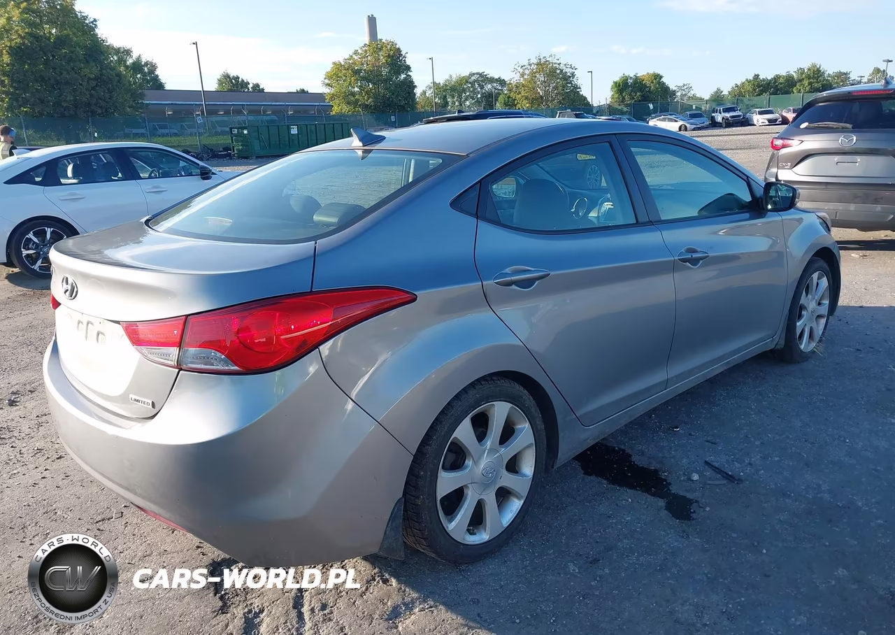 2012 Hyundai Elantra Limited (Ulsan Plant) VIN:KMHDH4AEXCU377486 - 4