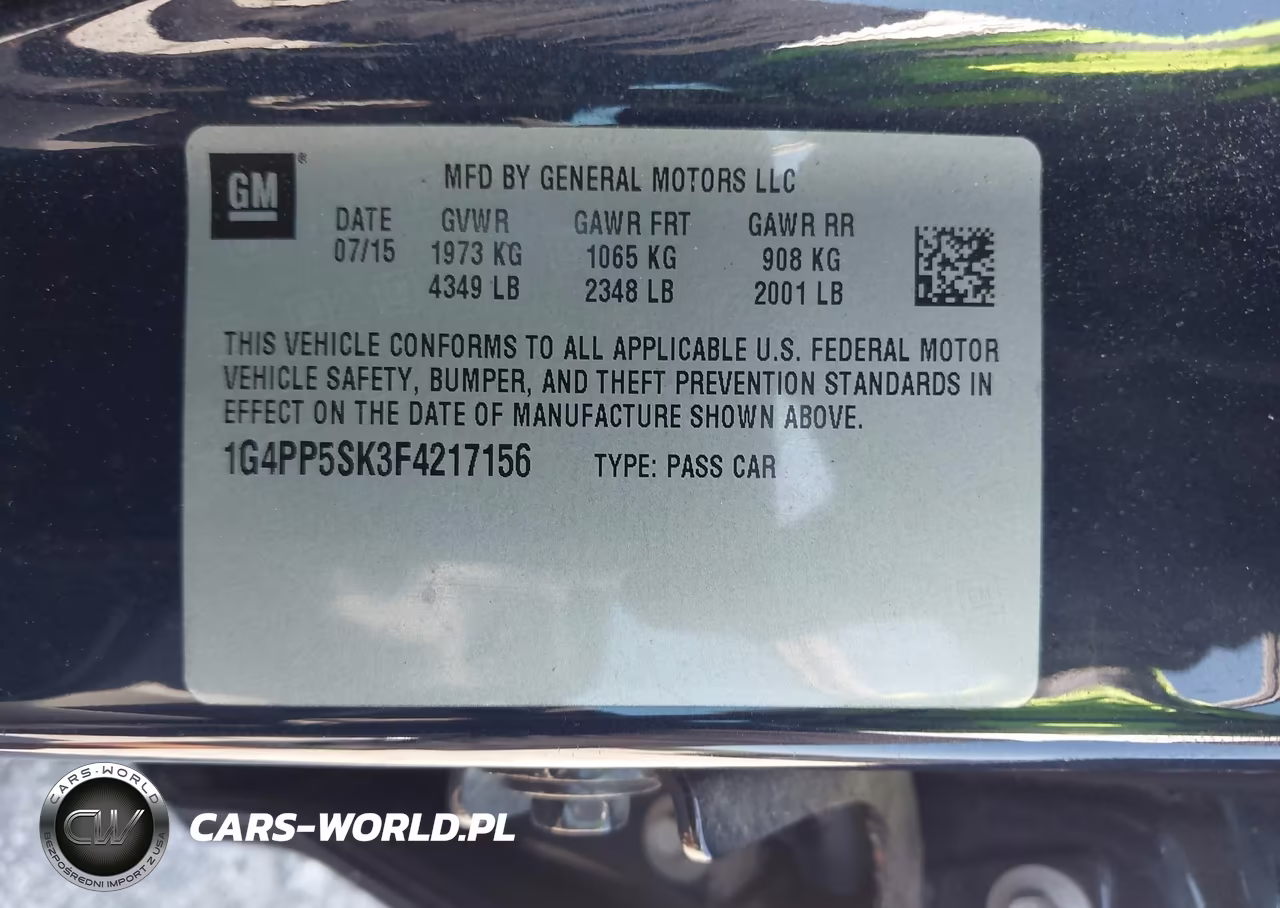 2015 Buick Verano VIN:1G4PP5SK3F4217156 - 9