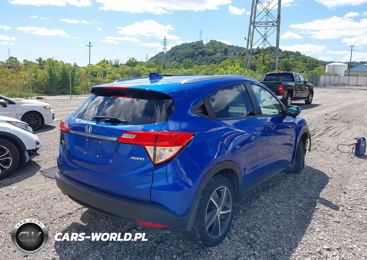 2021 Honda Hr-V Awd Ex VIN:3CZRU6H54MM705279 - 4