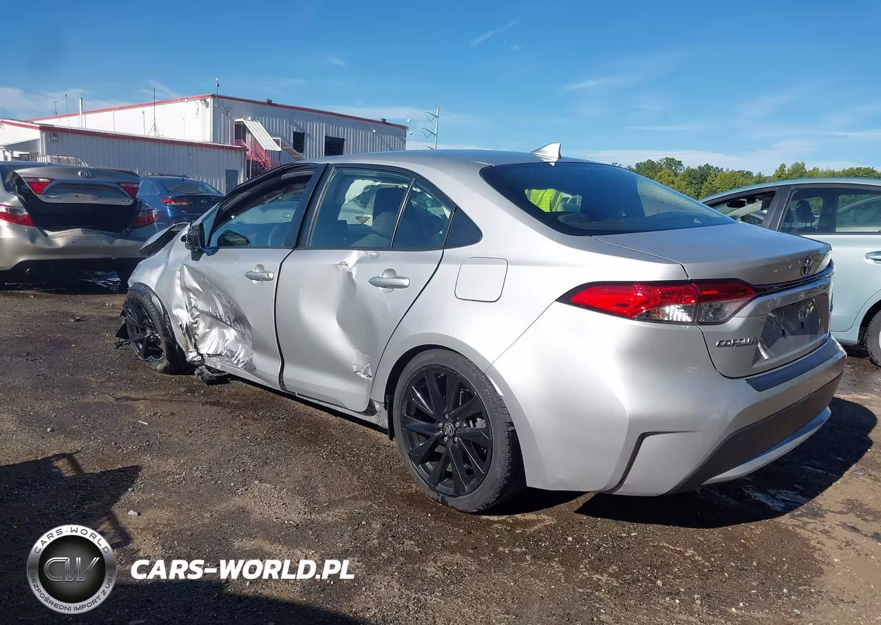 2022 Toyota Corolla Le VIN:JTDEPMAE4NJ215708 - 3