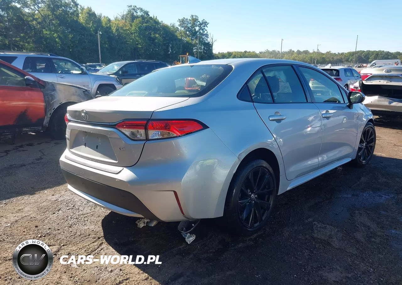 2022 Toyota Corolla Le VIN:JTDEPMAE4NJ215708 - 4