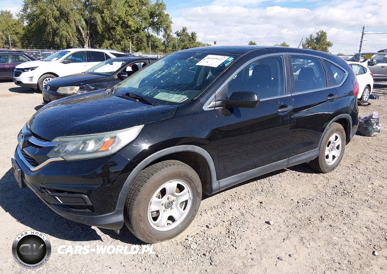 2015 Honda Cr-V Lx VIN:5J6RM4H38FL057842 - 2
