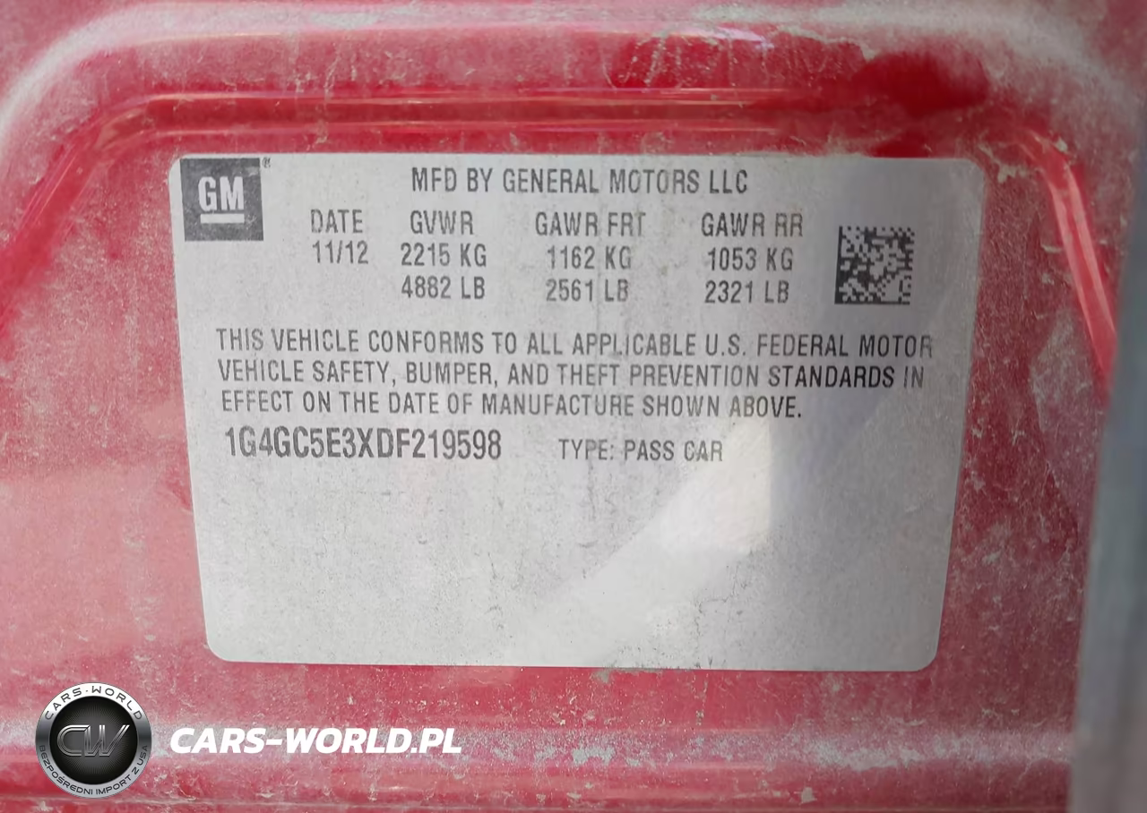 2013 Buick Lacrosse Leather Group VIN:1G4GC5E3XDF219598 - 9