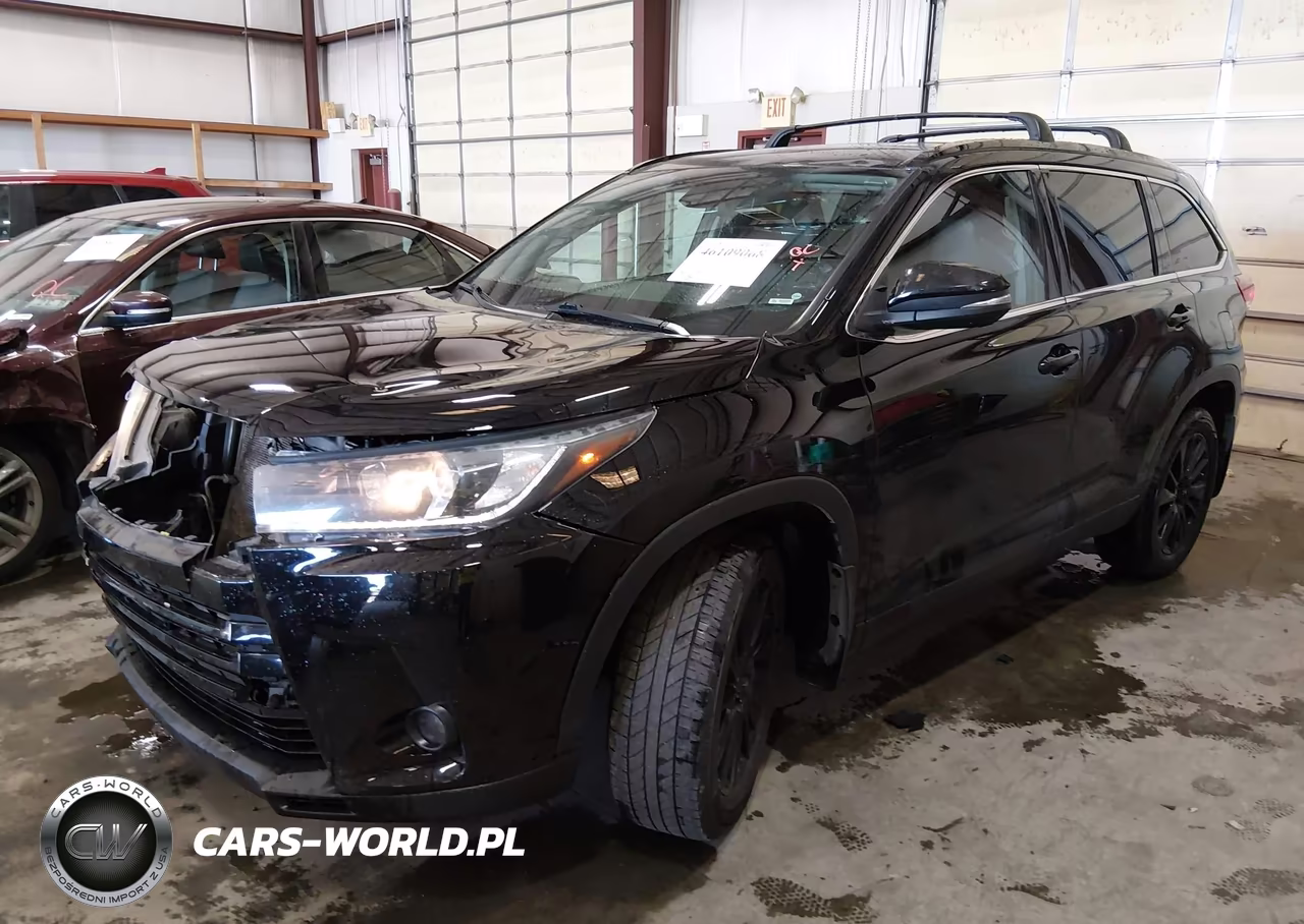 2019 Toyota Highlander Se VIN:5TDJZRFH8KS571876 - 2