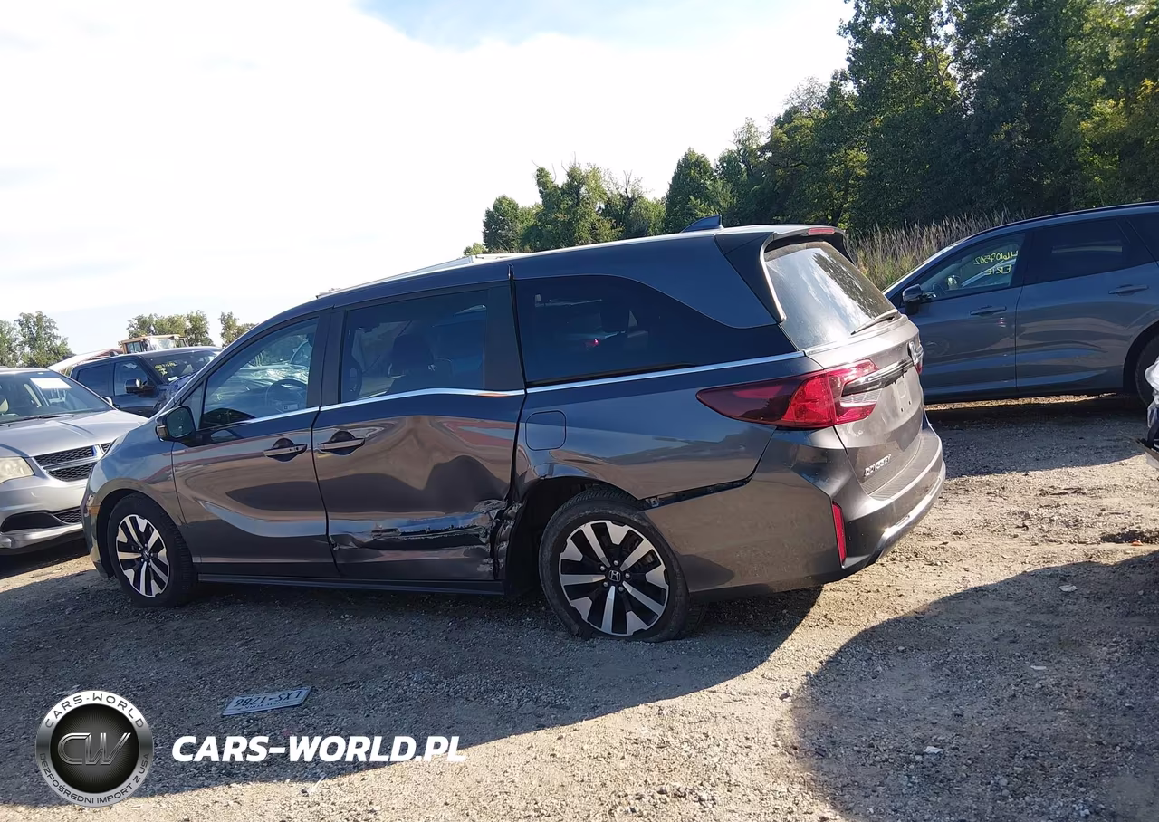 2025 Honda Odyssey Ex-L VIN:5FNRL6H66SB082220 - 14