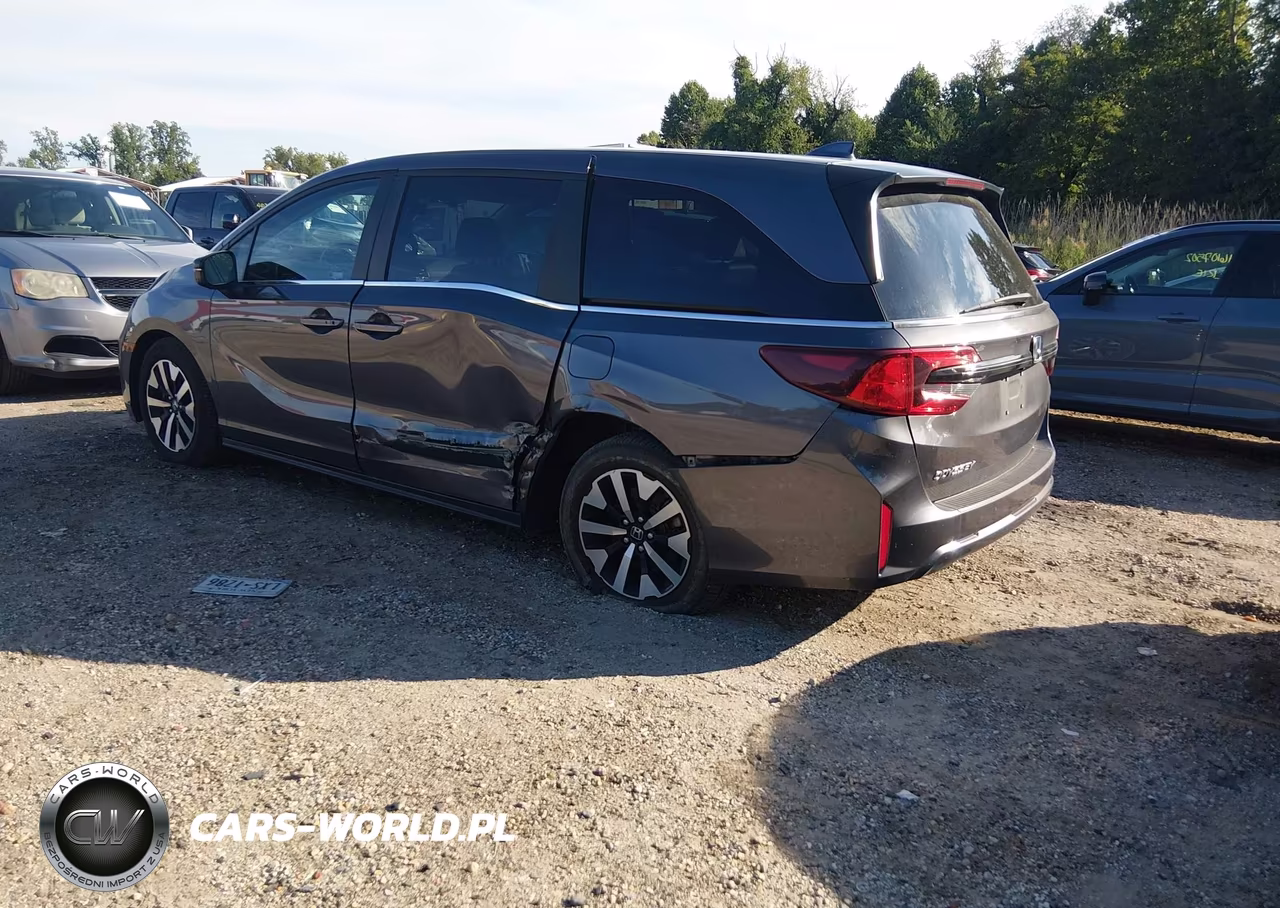 2025 Honda Odyssey Ex-L VIN:5FNRL6H66SB082220 - 3