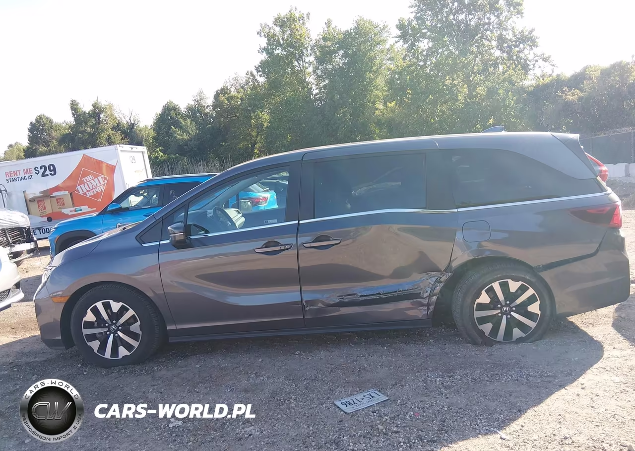 2025 Honda Odyssey Ex-L VIN:5FNRL6H66SB082220 - 6